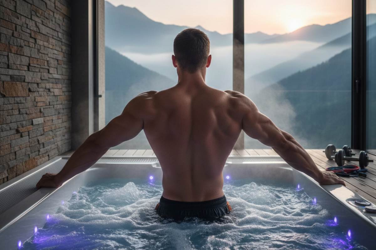 جکوزی برای بدنسازی (قبل و بعد از آن)