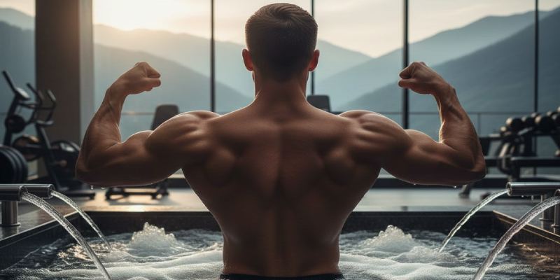 استفاده استاندارد از جکوزی برای بدنسازی