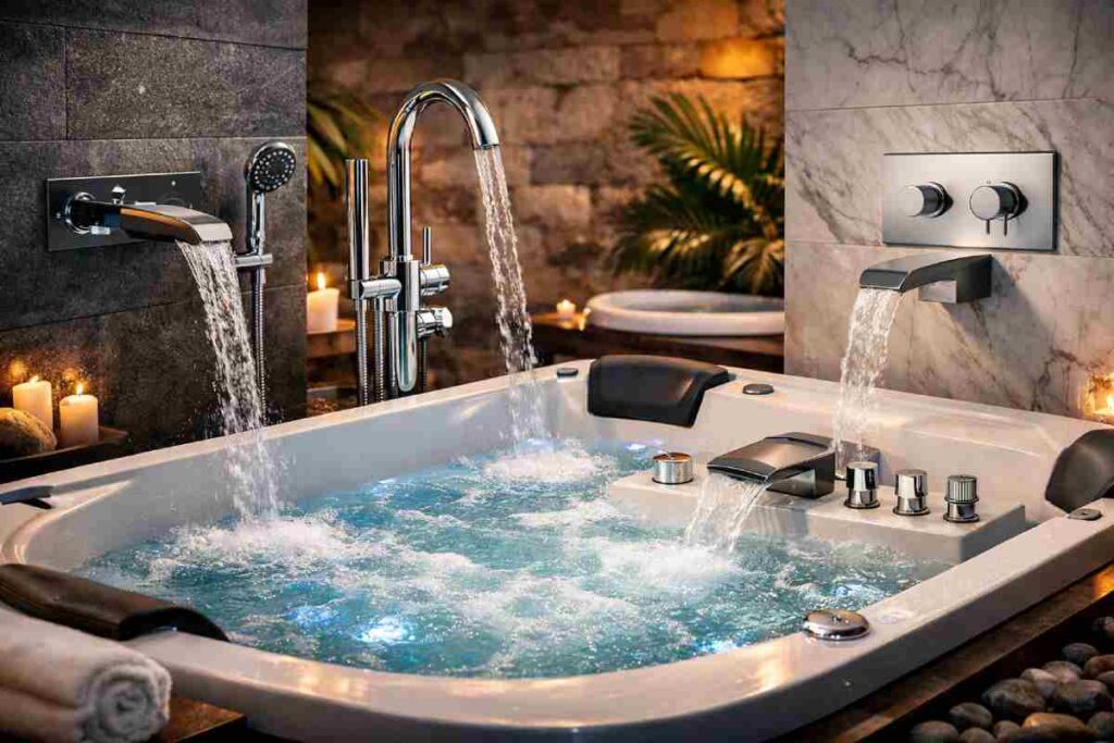 شیر وان جکوزی پرکن