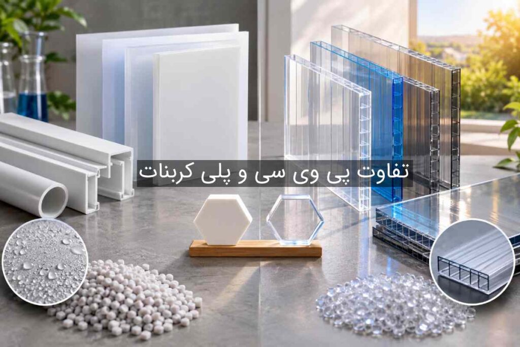 تفاوت PVC و پلی کربنات چیست؟ کدام انتخاب مناسب تری است؟